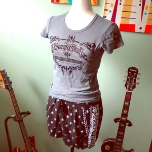 Cute lucky brand tee and old navy shorts